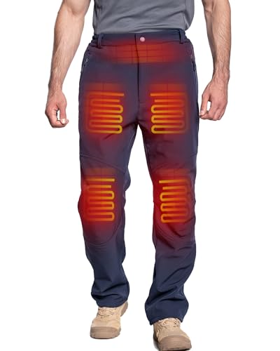 Amazon.com: DEWBU Heated Pants for Men with 12V Battery Pack